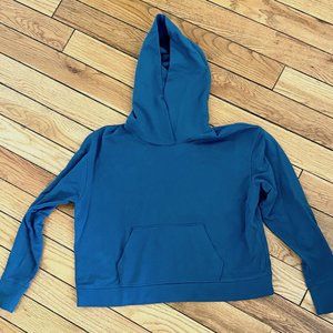 JAMES PERSE VINTAGE FRENCH TERRY CROPPED HOODY & BOTTOMS